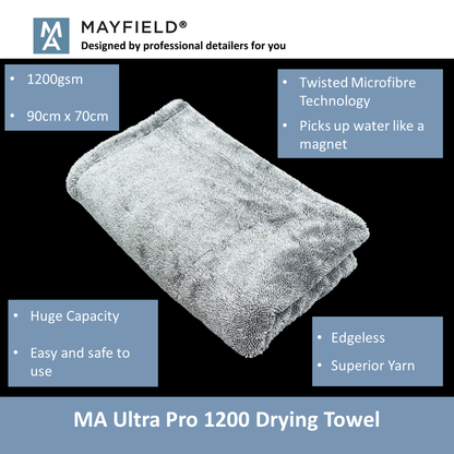 MA 1200 Edgeless Drying Microfibre Towel