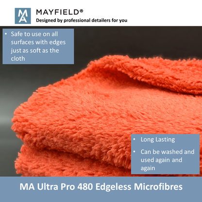 MA 480 Edgeless Microfibre Towel - Pack of 3