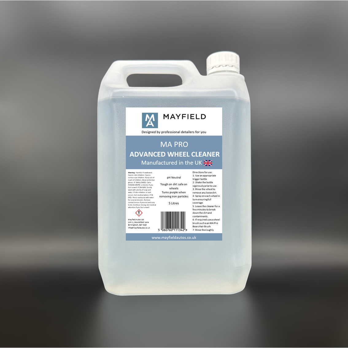 MA Advanced Wheel Cleaner - 500ml & 5L available