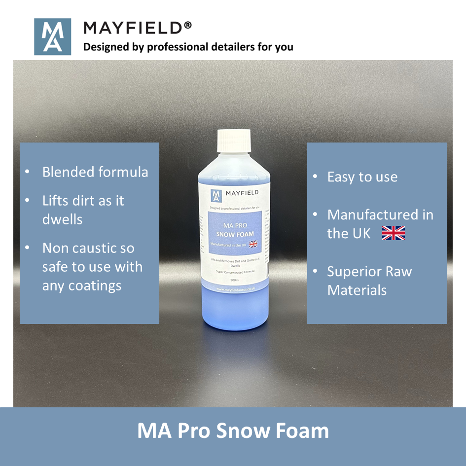 MA Snow Foam - 500L & 5L available