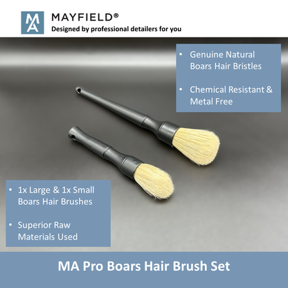 MA Boars Hair Brush Set