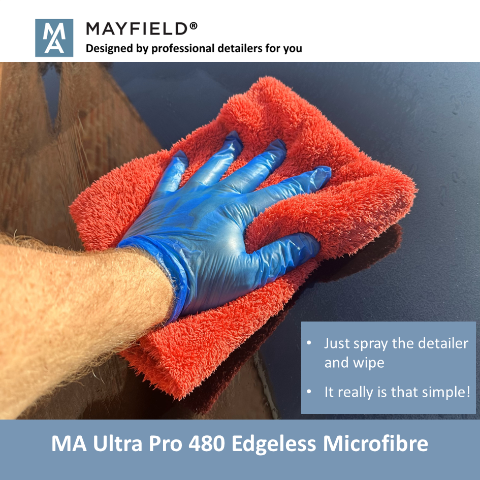 MA 480 Edgeless Microfibre Towel - Pack of 3 – Mayfield