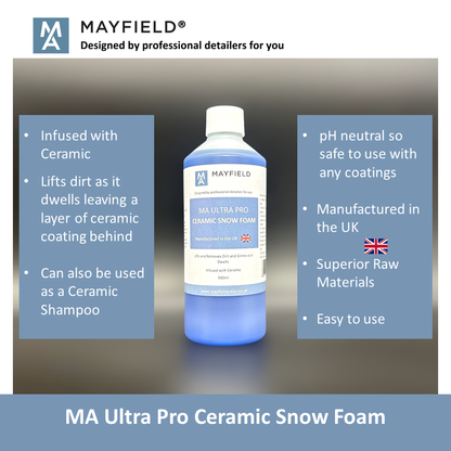 MA Ceramic Snow Foam - 500L & 5L available