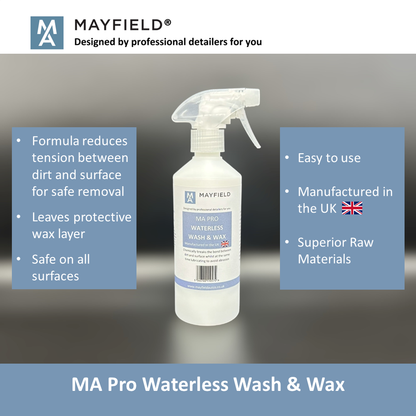 MA Waterless Wash & Wax - 500ml & 5L available