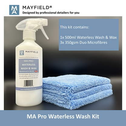 MA Waterless Wash & Wax Kit